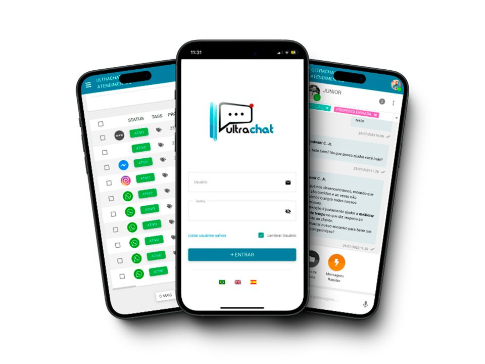 UltraChat no celular